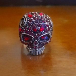 Ruby Crystal Skull